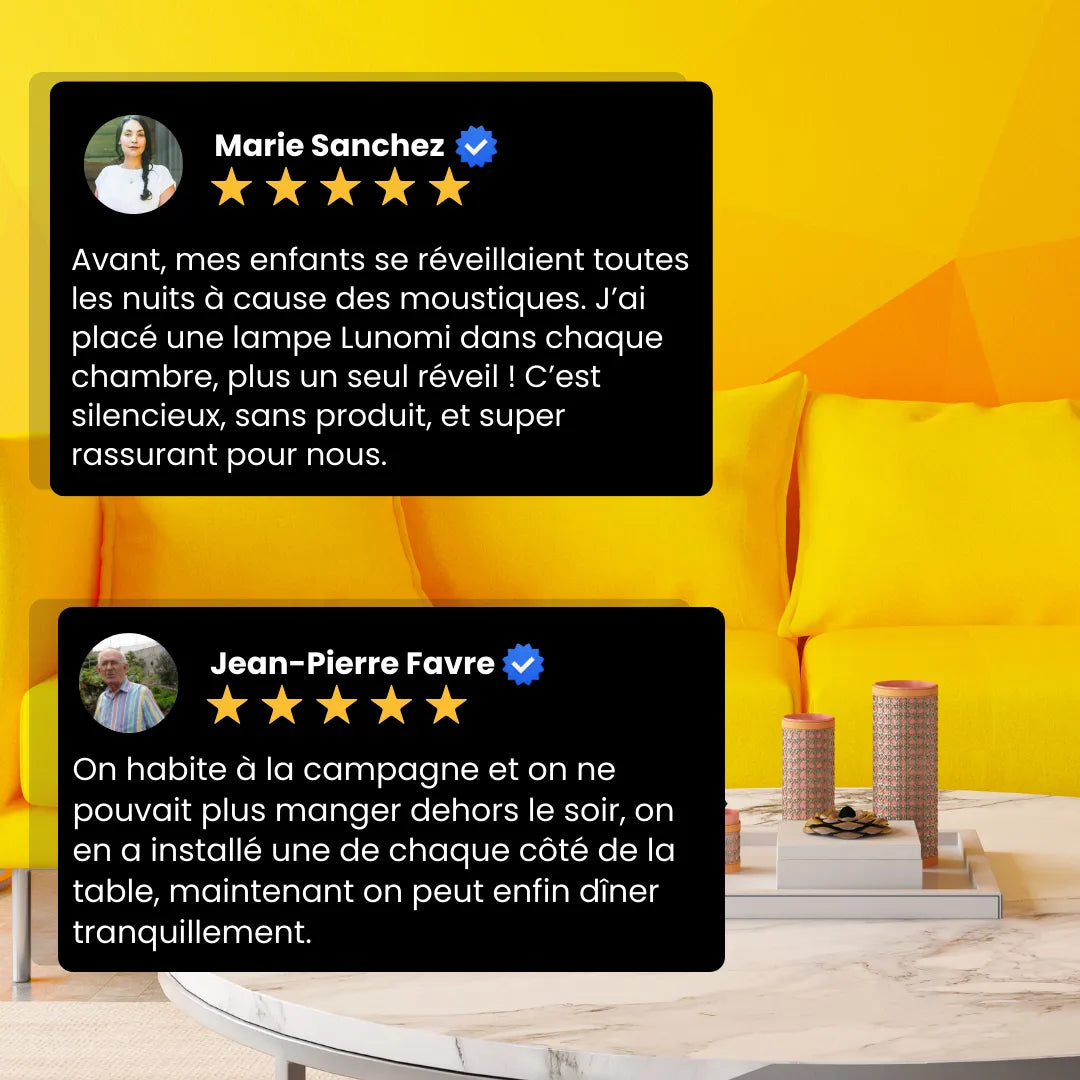 Lunomi® - Lampe Anti-Moustique Radical