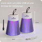 Lampe anti-moustique ultra efficace contre les moustiques tigres et les moustiques classiques, pour sauver votre été et profiter de vos soirées sans stress ni piqûres.
